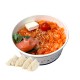 F21 Chirashi tartare saumon cheese + 4 gyozas