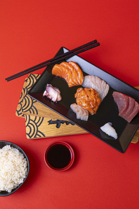 Assortiment sashimi 18 tranches