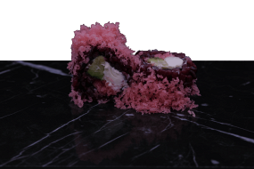 142. Uramaki Tempura Veggie