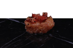 816. Tartare Salmone Tropicale