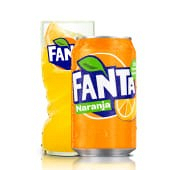 Fanta Naranja LATA 