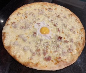 Pizza Carbonara