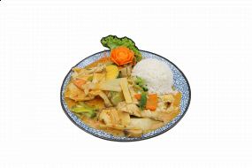 54. Thai Chicken Kokoscurry