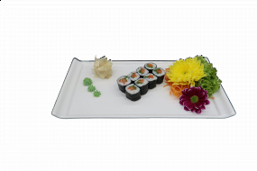 107.	Sake Rucola Maki