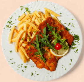 Schnitzel vegetarisch oder vegan