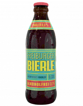 Freiburger Bierle Radler naturtrüb 0,0% 0,33