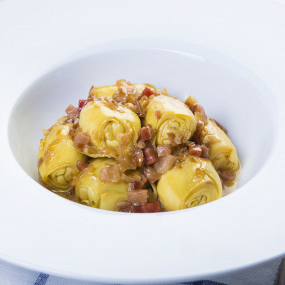 Alcachofas en Vinagreta