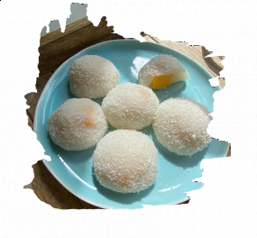 Perle de Coco Mangue (1 pièce)