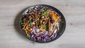 Nouilles Sautées Teppanyaki au boeuf
