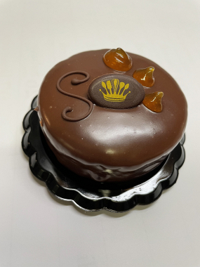 TORTA SACHER di pasticceria artigianale monoporzione