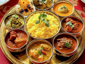 119 PUNJABI THALI FÜR 2 
