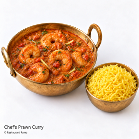 Nr. 442 CHEF`S PRAWN CURRY