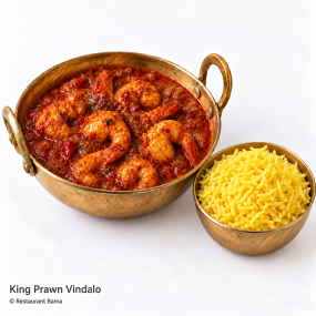 Nr 161 King Prawn Vindalo | sehr scharf