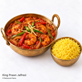 81 KING PRAWN JALFREZI scharf