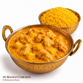 39 MANGO CHICKEN 