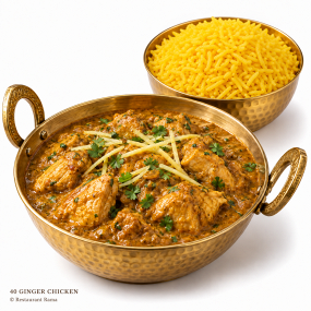 40 GINGER CHICKEN 