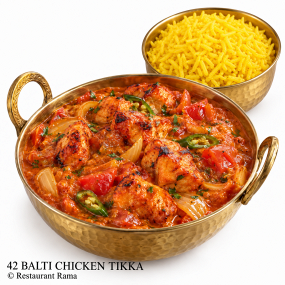 42 BALTI CHICKEN TIKKA scharf