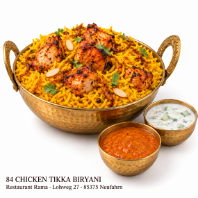 84 CHICKEN TIKKA BIRYANI 