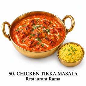  50 CHICKEN TIKKA MASALA 