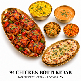 94 CHICKEN BOTTI KEBAB scharf