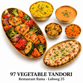 97 VEGETABLE TANDORI scharf 