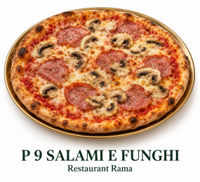 P 9  SALAMI E FUNGHI