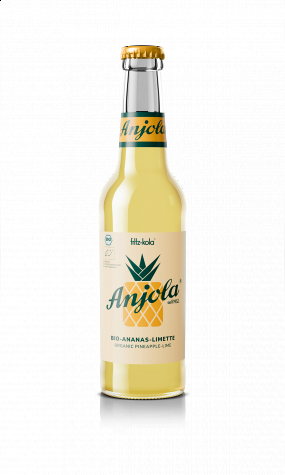 anjola bio-ananas-limette 0,33 l