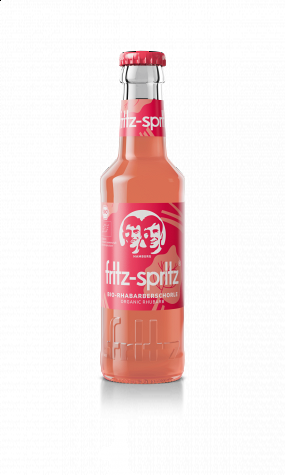fritz-spritz bio-rhabarberschorle 0,33 l