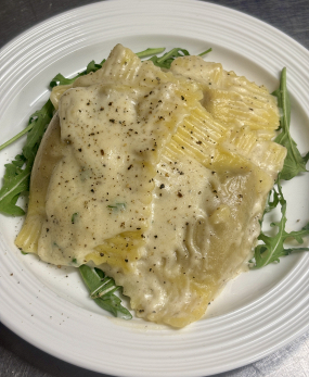 Ravioli Gorgonzola-Walnuss