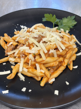 Pasta fresca al Salsiccia