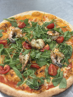Pizza Scampi