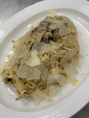  Fettuccine ai Funghi Porcini