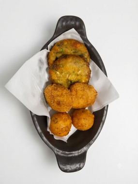 Polpete miste (formaggio-zucchine-ceci)