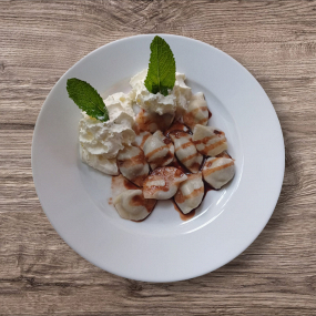 Pierogi z nuttellą i bananem (10szt.)