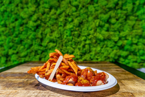 Süßkartoffeln-Pommes