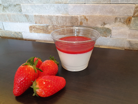 Panna cotta fraise