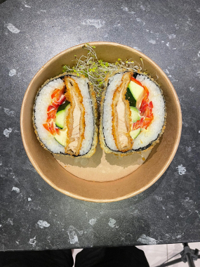 Sushi Burger z kurczakiem