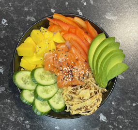 Poke Bowl Łosoś spicy mayo