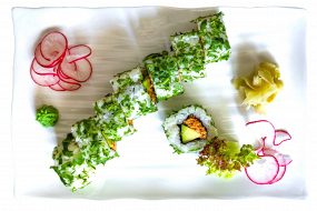 84. California Spicy Salmon-Arugula