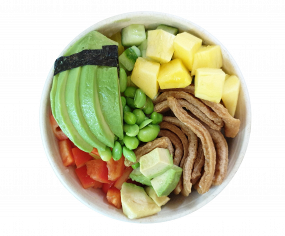 79. Kleine Veggie (kleine Poké Bowl, vegan)
