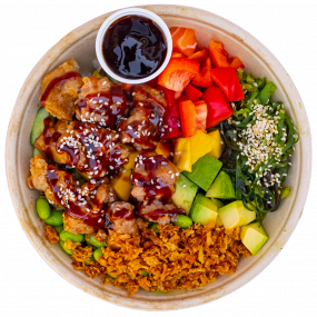 71. Hähnchen Poké Bowl