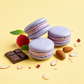 Macaron -Erdei gyümölcsös