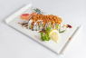 Crush surimi roll