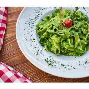 Tagiatelle con Spinace