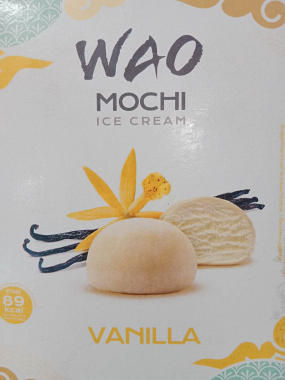 Mochi glacé vanille (2 pièces)