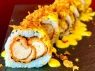 Uramaki chicken curry roll