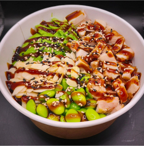 Chicken Poke 🐔🥑🫛
