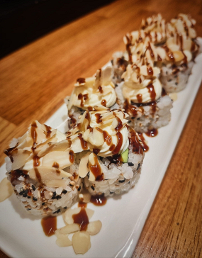 Uramaki Almond Phila