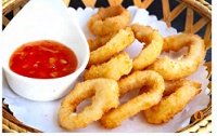 163-Anelli di calamaro fritto