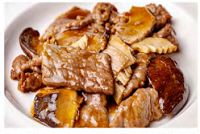 151-Manzo con Funghi e Bambu